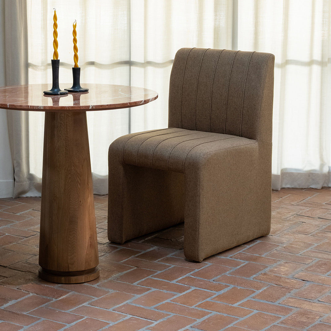 Sally - Dining Chair - Light Brown