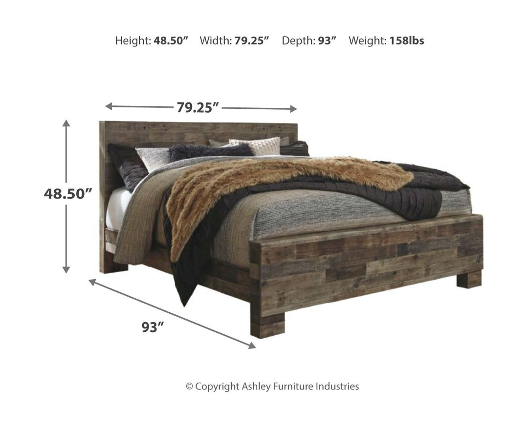 Derekson - Panel Bed