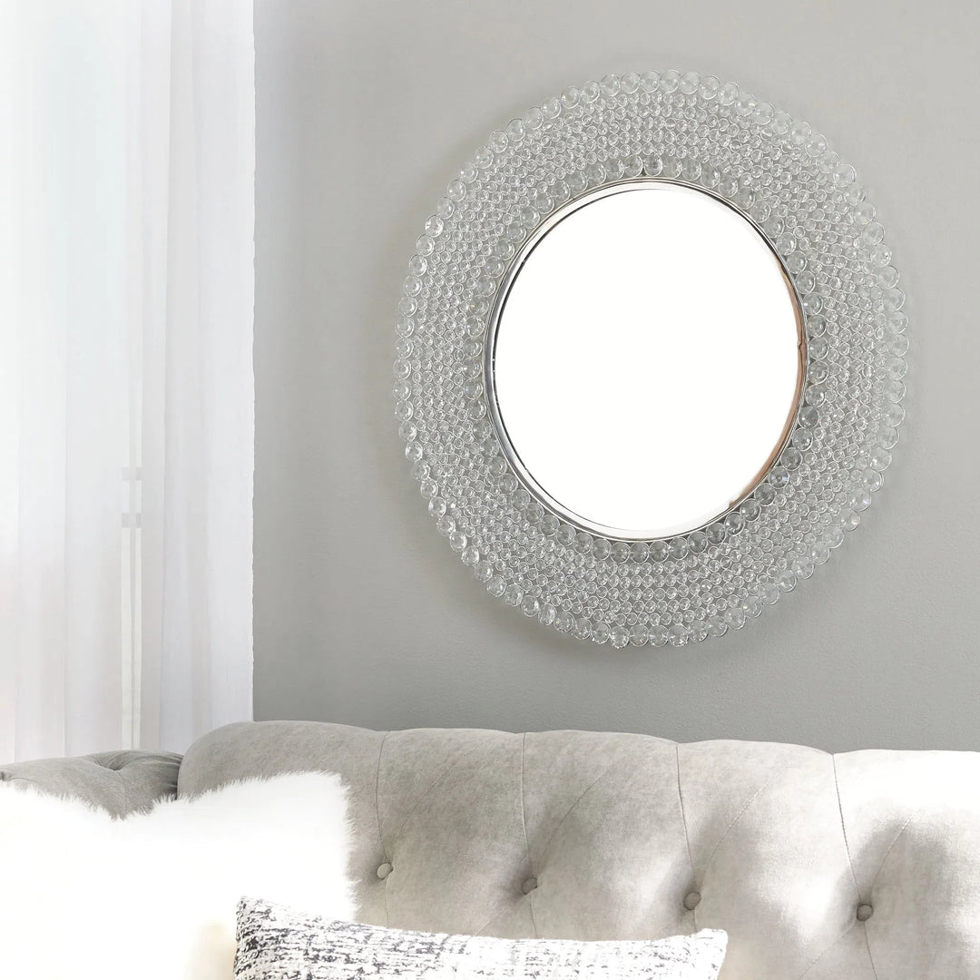 Ashley A8010116 Marly - Clear/Silver Finish - Accent Mirror