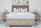 Nova Solid Wood Storage Bed - Made in Canada