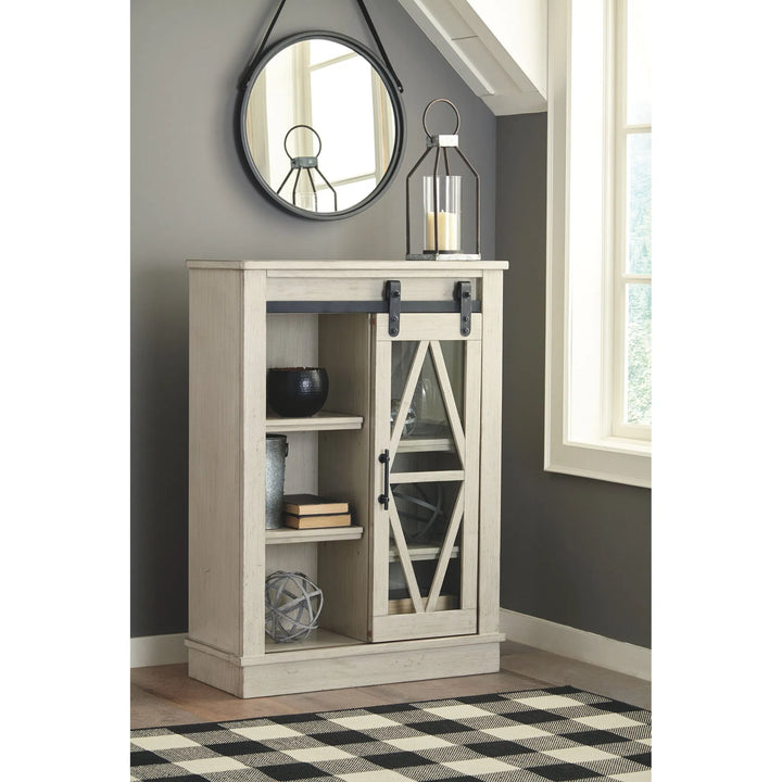 Ashley A4000133 Bronfield - White - Accent Cabinet