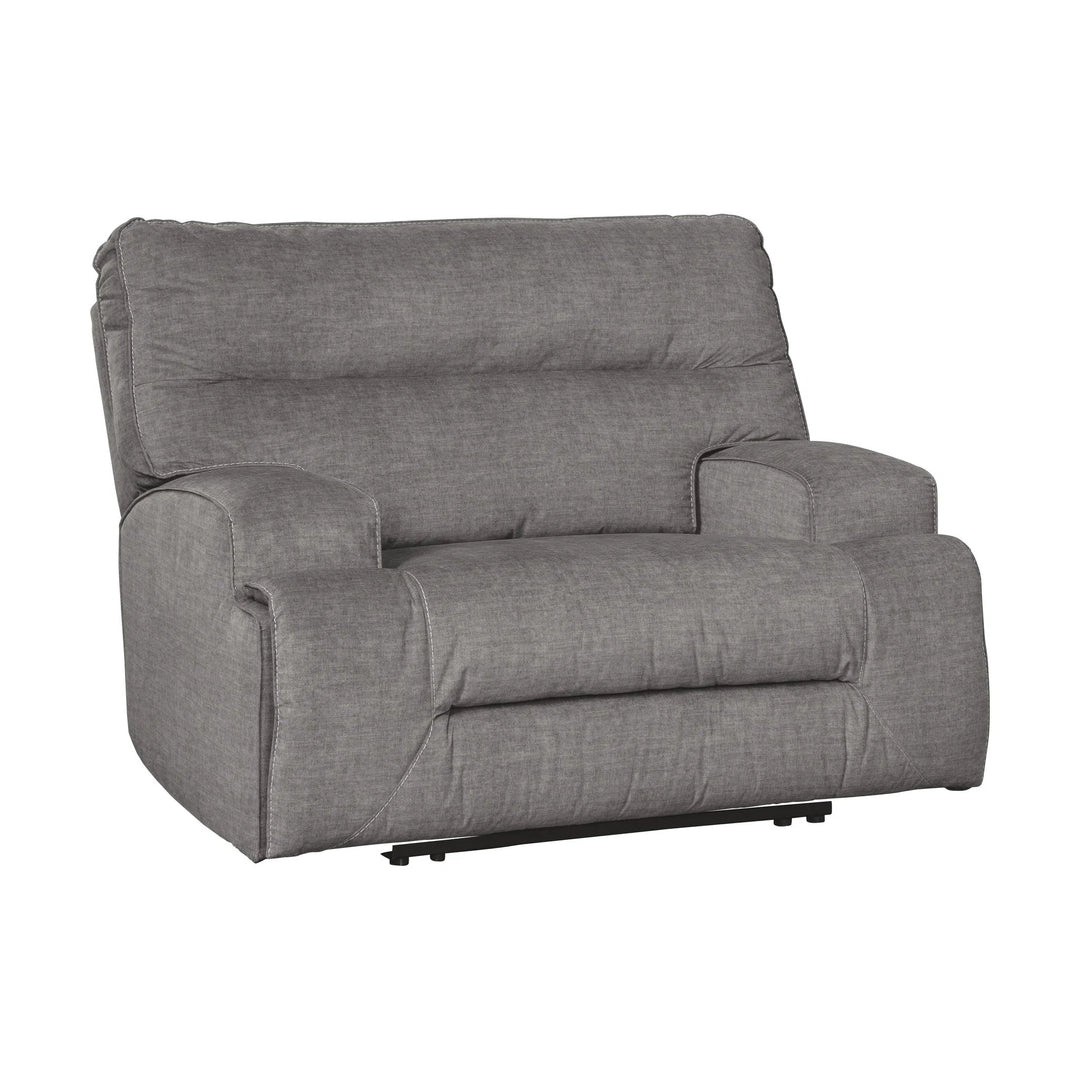 Ashley 4530252 Coombs - Charcoal - Wide Seat Recliner