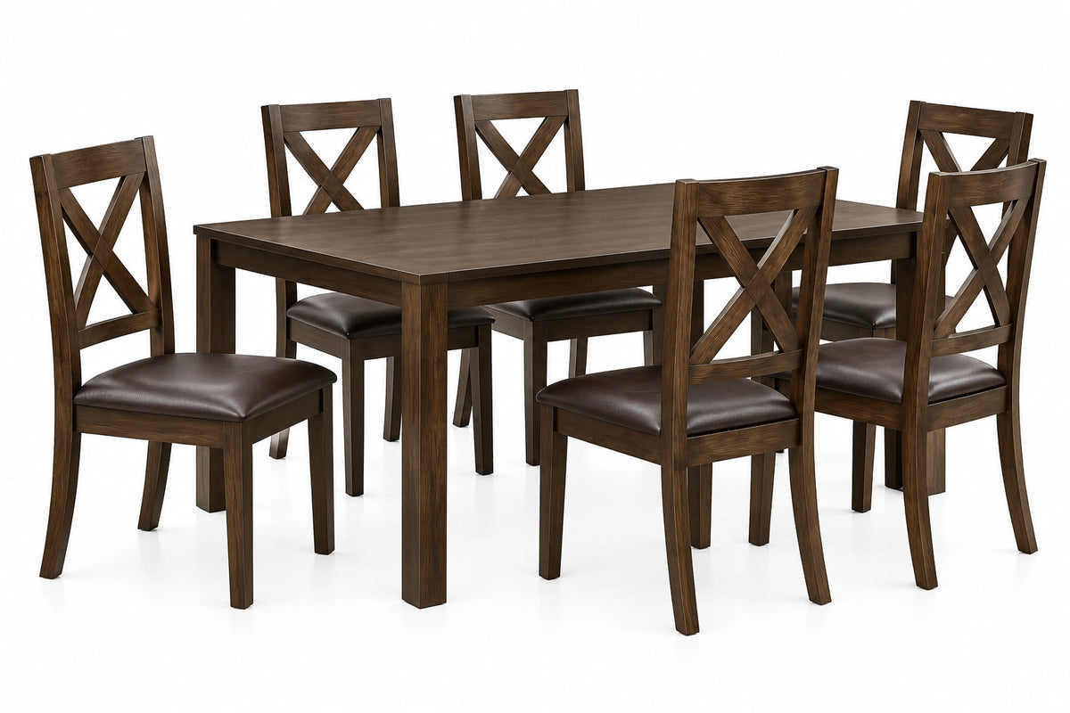 Amber 7 Piece Dining Set