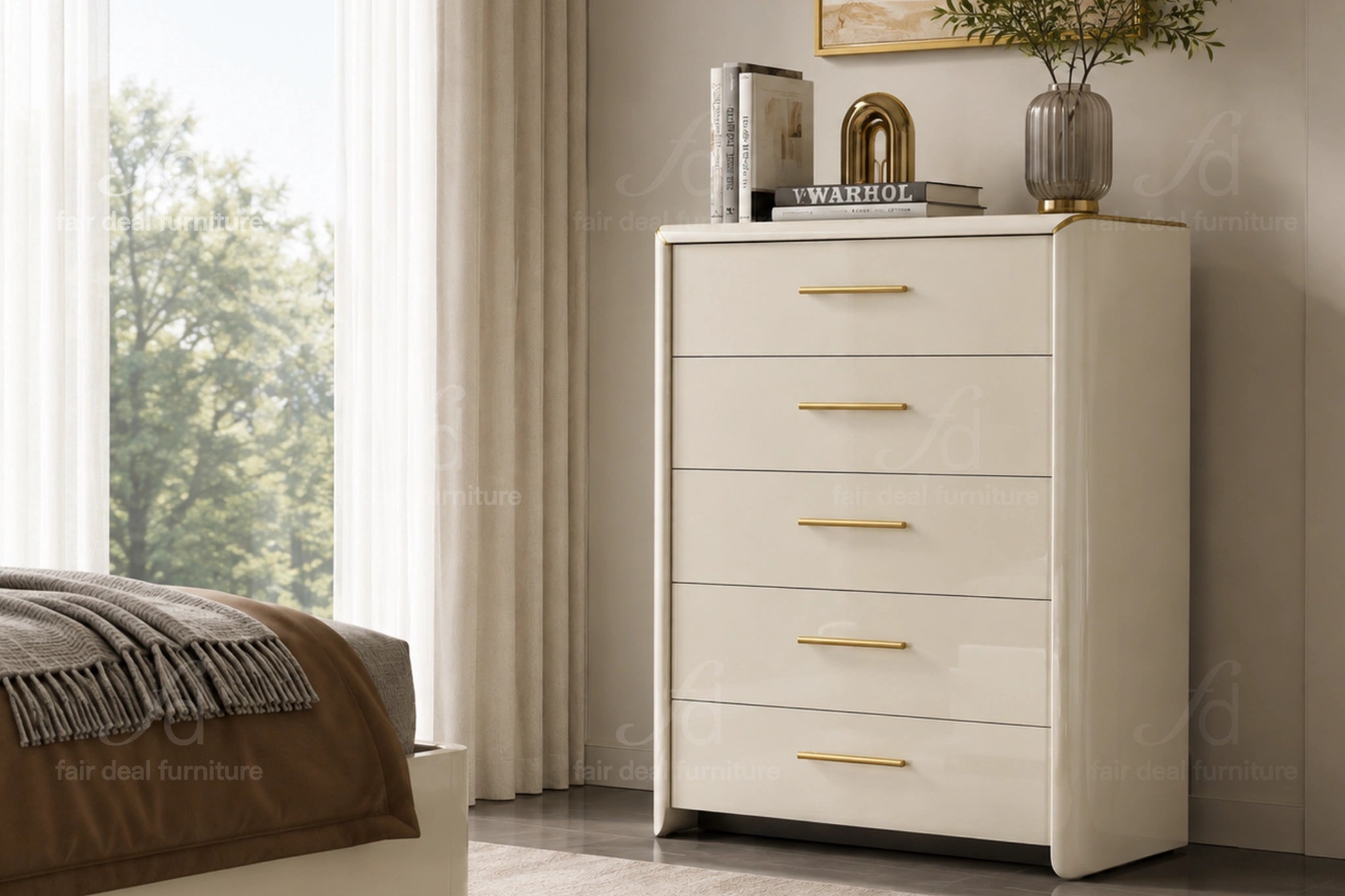 Anna 5-Drawer Chest