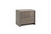 Anna Grey 2-Drawer Nightstand