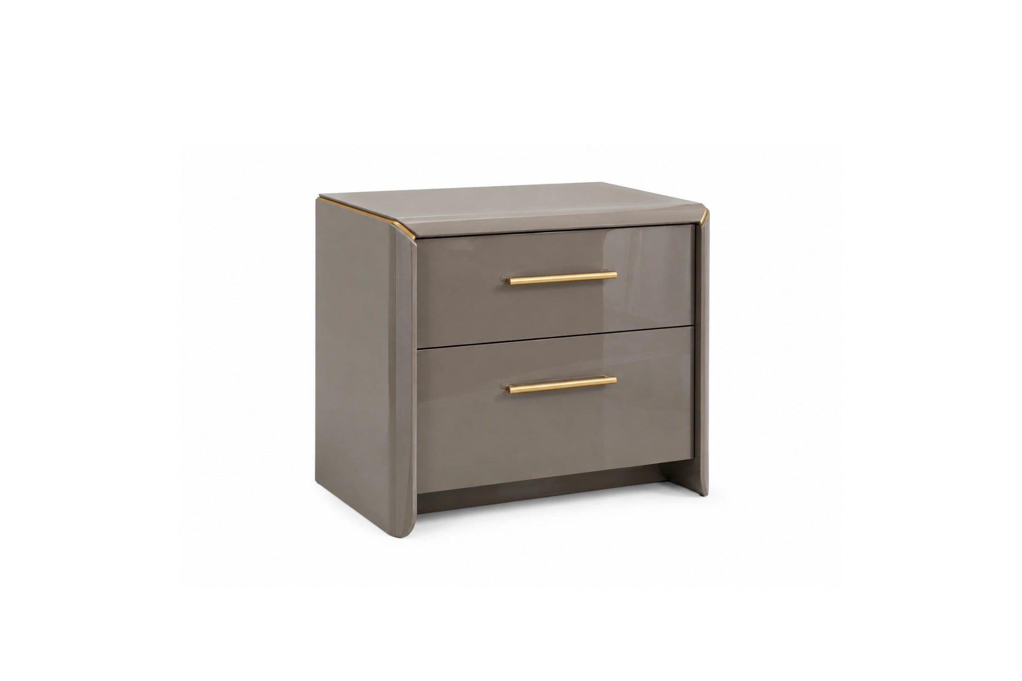 Anna Grey 2-Drawer Nightstand