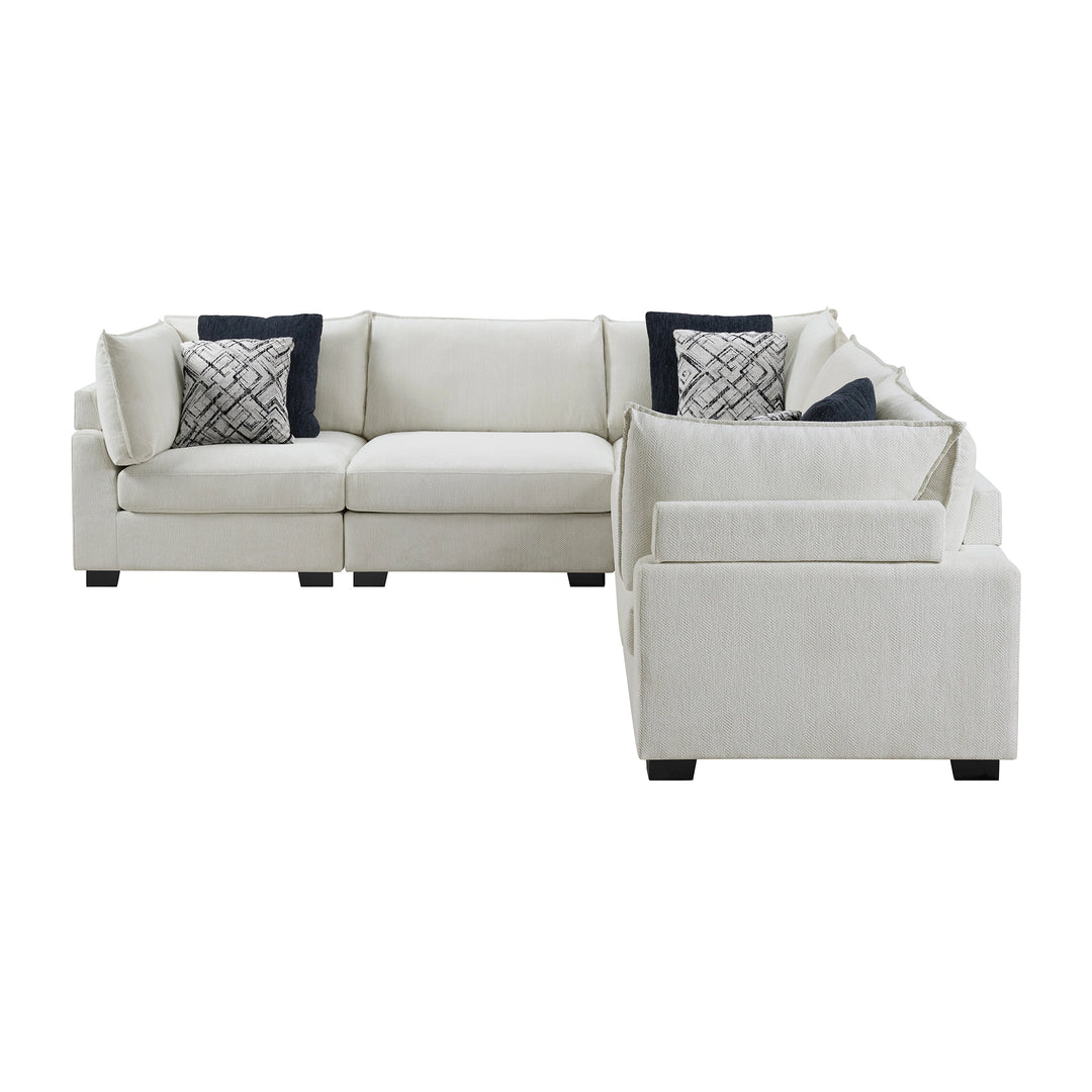 Delta Modular Sectional - Ivory