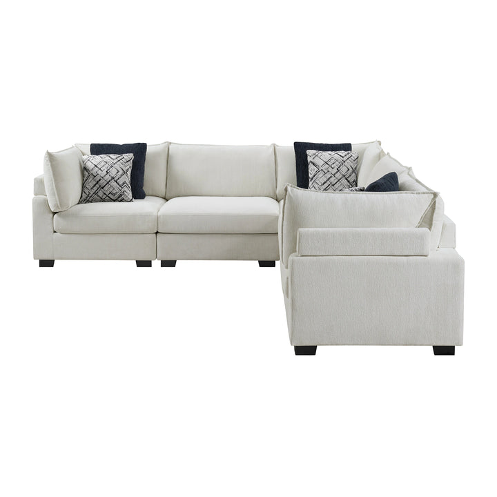 Delta Modular Sectional - Ivory