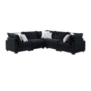 Delta Modular Sectional – Onyx Black