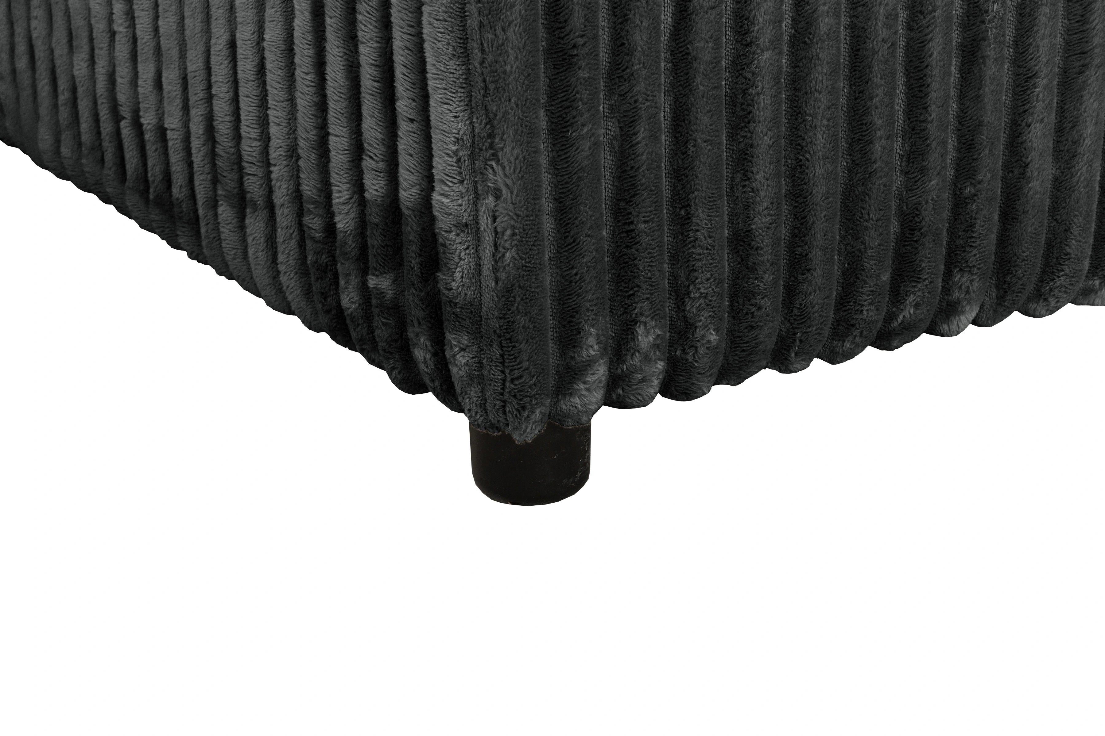 Arabella Media Sleeper – Dark Grey Sectional