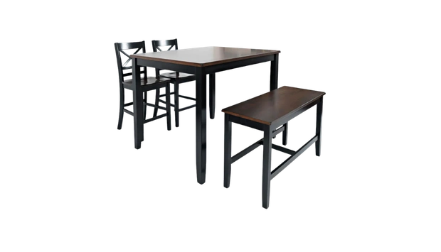 Asbury Park Counter 4 Pack - Table, (2) Stools, Bench
