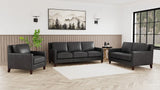 Ashby Leather Loveseat - Made in Canada