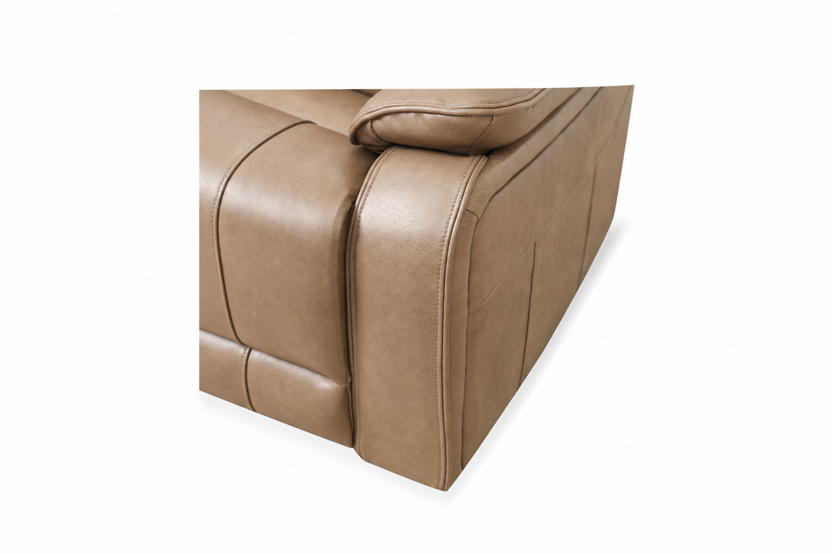 Brindle Power Reclining Loveseat – Taupe