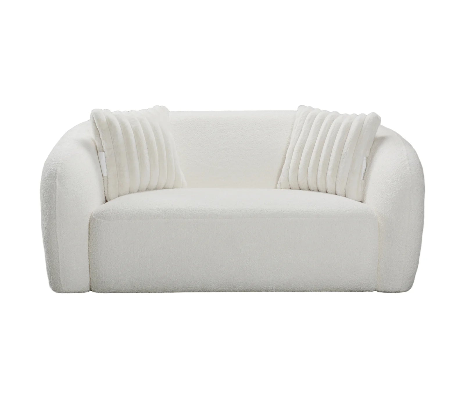 Belia Curved Loveseat