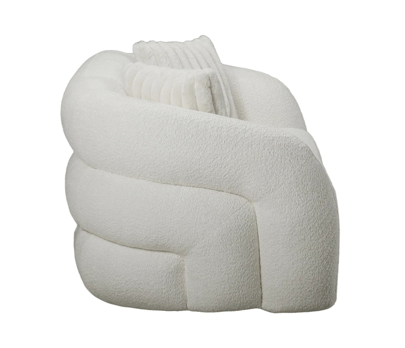 Belia Curved Loveseat