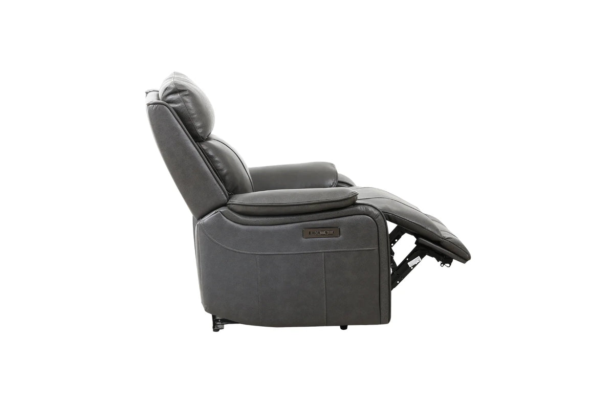 Brindle Power Recliner – Charcoal