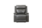 Brindle Power Recliner – Charcoal