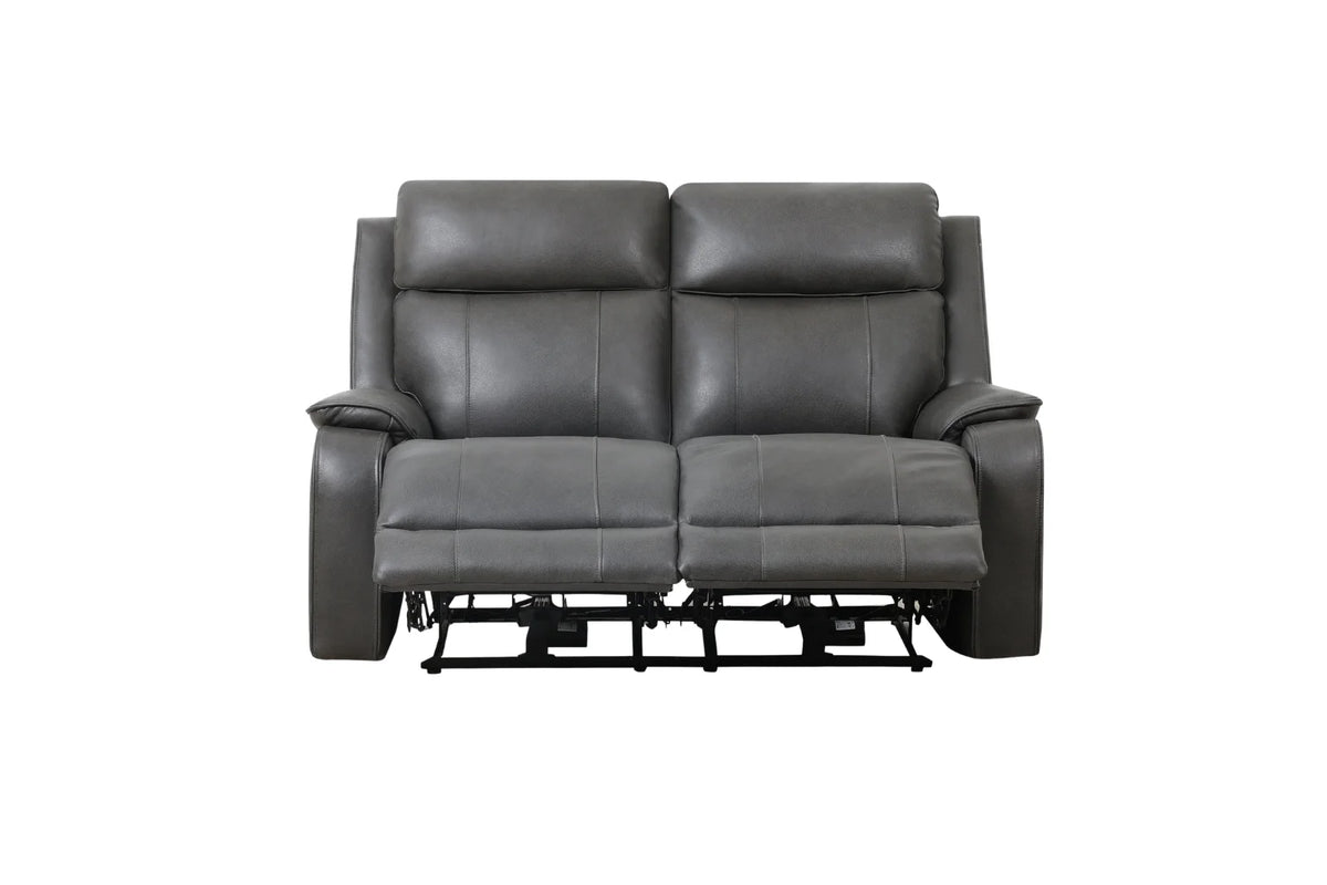 Brindle Power Reclining Loveseat – Charcoal