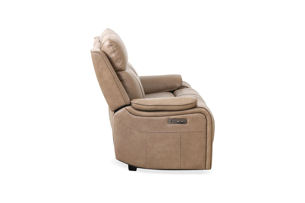 Brindle Power Reclining Loveseat – Taupe