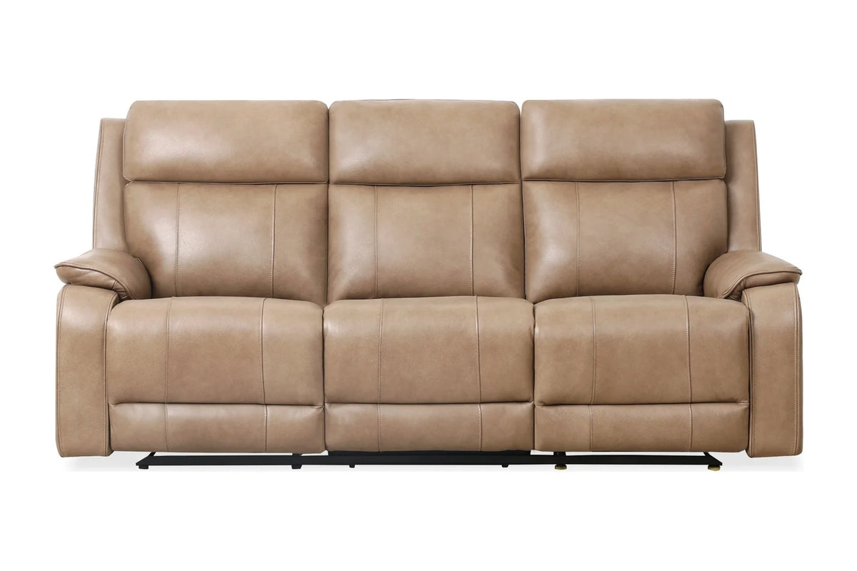 Brindle Power Reclining Sofa – Taupe