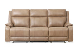 Brindle Power Reclining Sofa – Taupe
