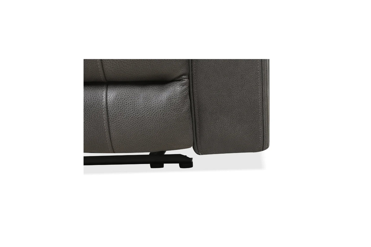 Brindle Power Reclining Sofa – Charcoal