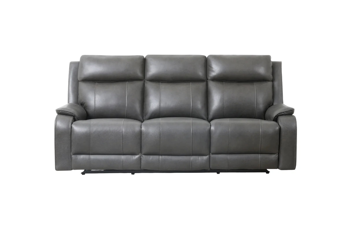Brindle Power Reclining Sofa – Charcoal