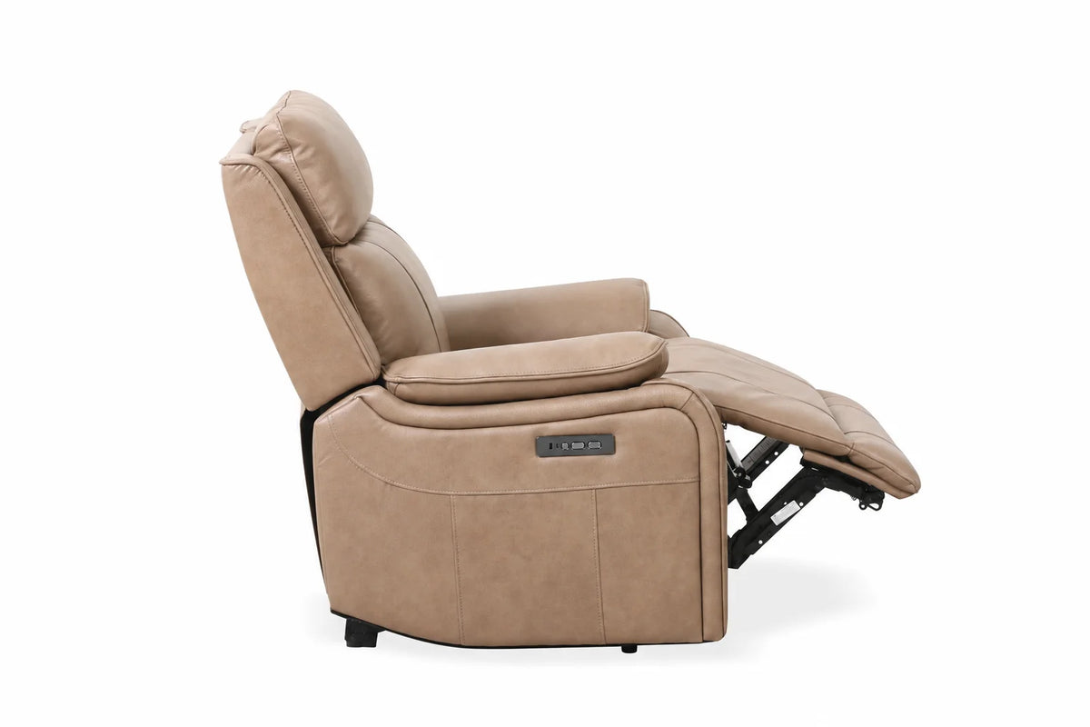 Brindle Power Recliner – Taupe