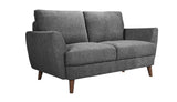Burnside Alloy Loveseat
