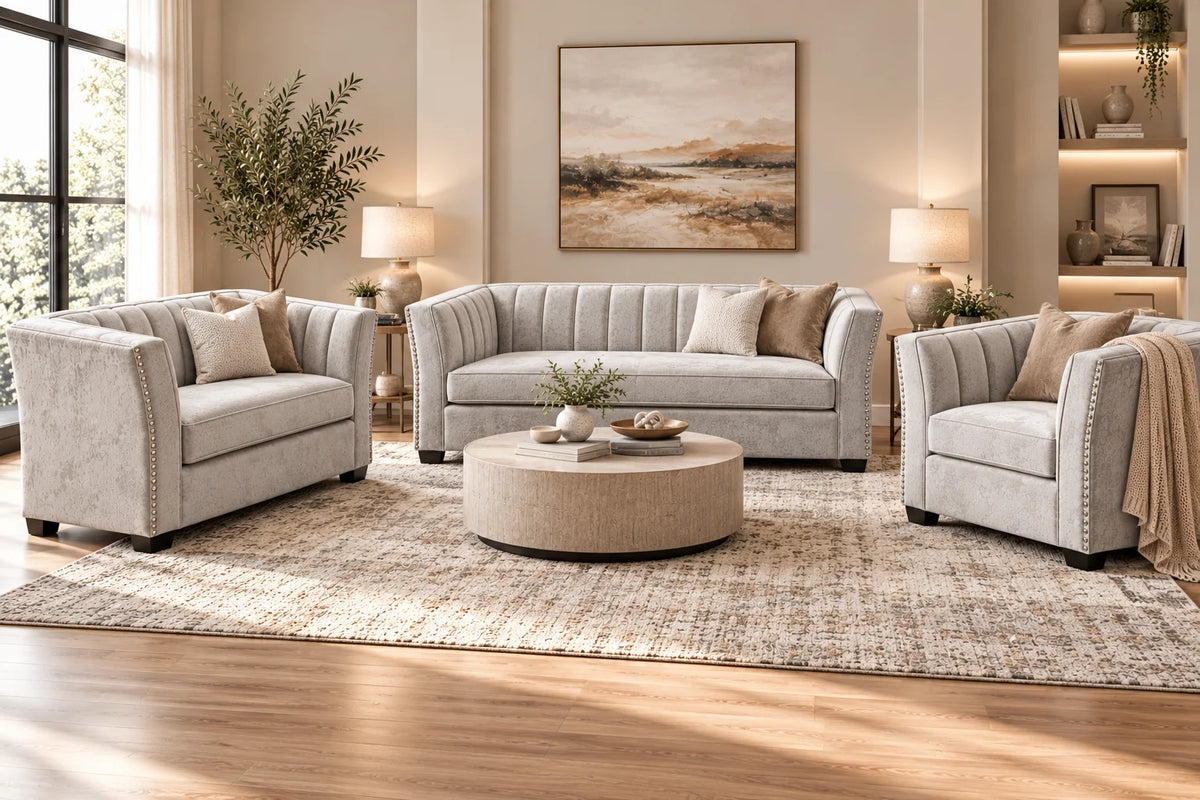 Camila Loveseat – Silver