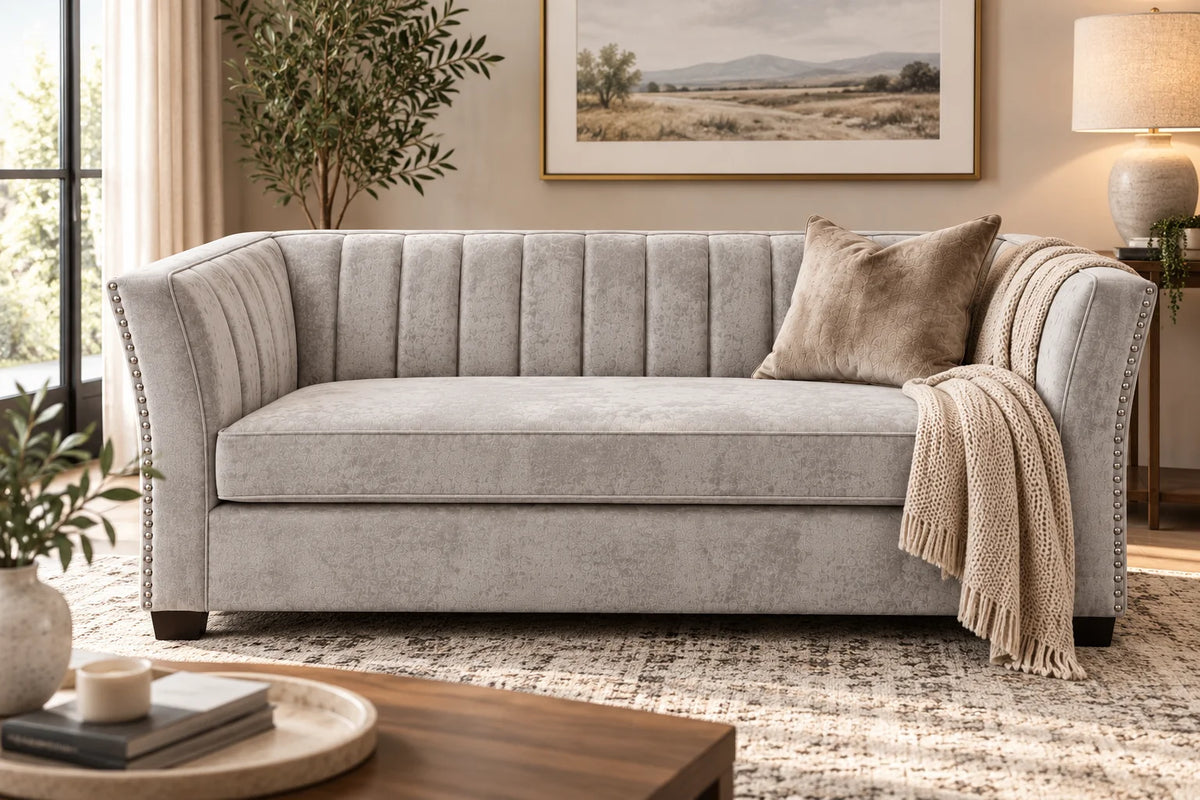 Camila Loveseat – Silver