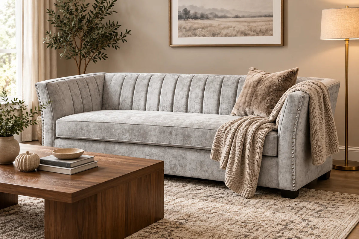 Camila Sofa – Silver