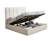 Cardiff Storage Bed – White Gloss Finish