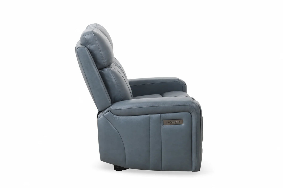Cavron Power Reclining Loveseat – Blue