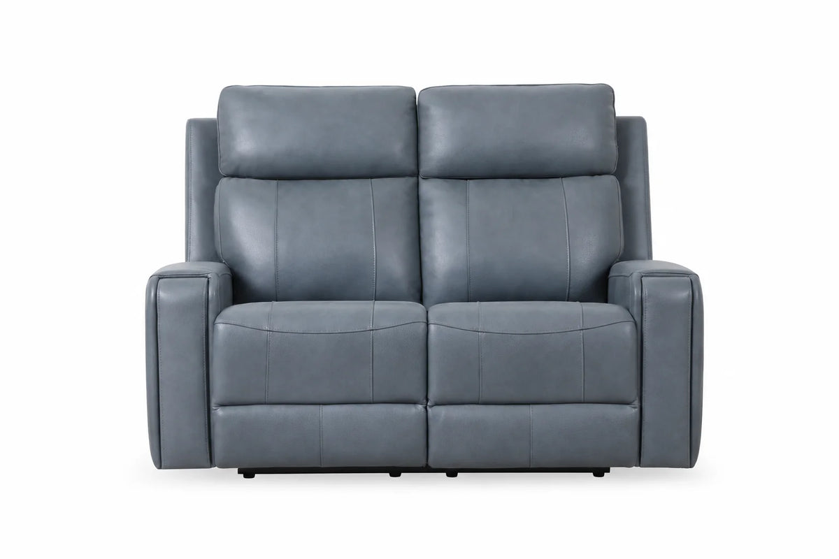 Cavron Power Reclining Loveseat – Blue