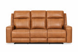 Cavron Power Reclining Sofa – Cognac