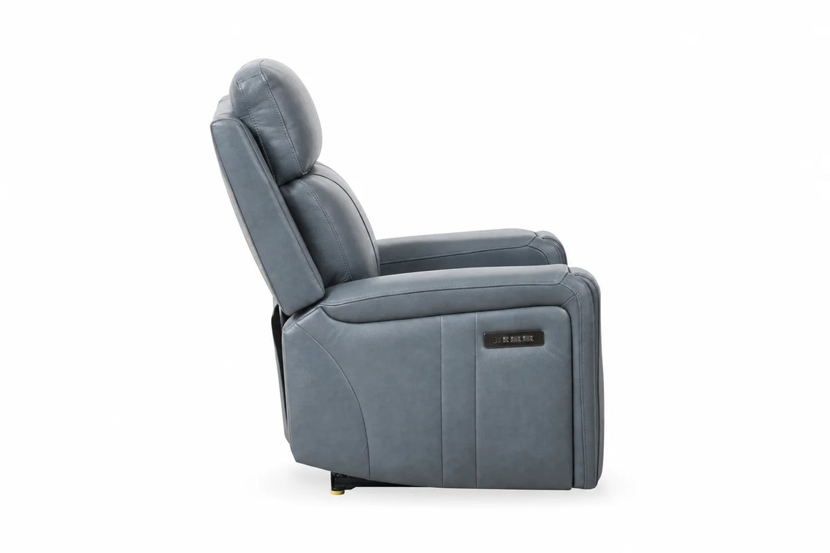 Cavron Power Recliner – Blue
