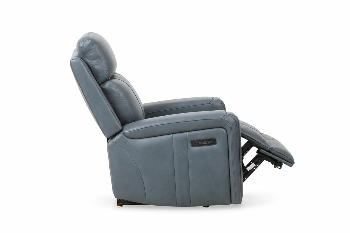 Cavron Power Recliner – Blue