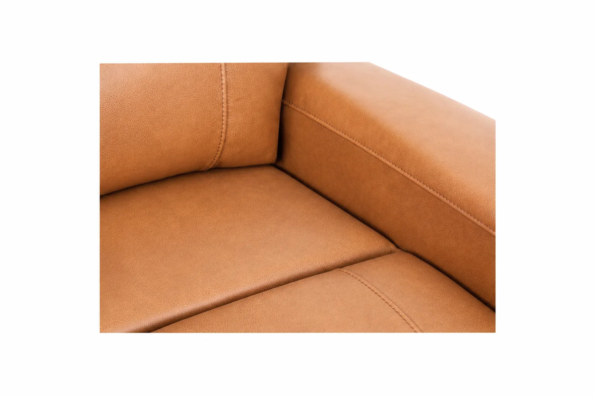 Cavron Power Reclining Sofa – Cognac