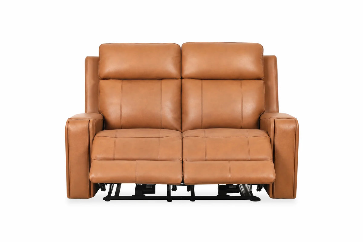 Cavron Power Reclining Loveseat – Cognac