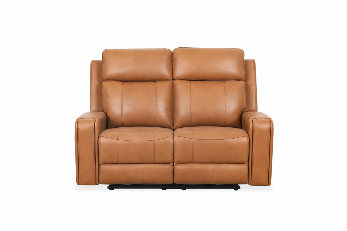 Cavron Power Reclining Loveseat – Cognac