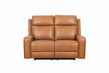 Cavron Power Reclining Loveseat – Cognac