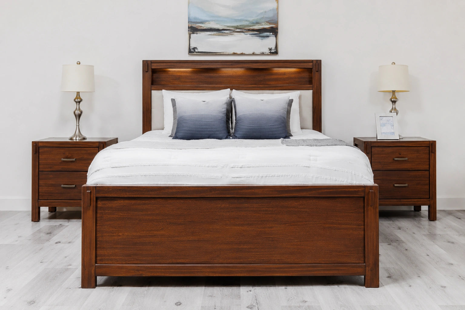 Stella King Panel Bed