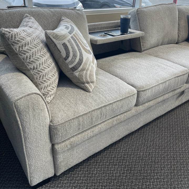 Eden Sectional with Extra Large Pull Out and Storage