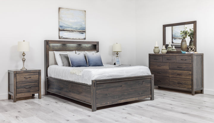 Stella King Panel Bed