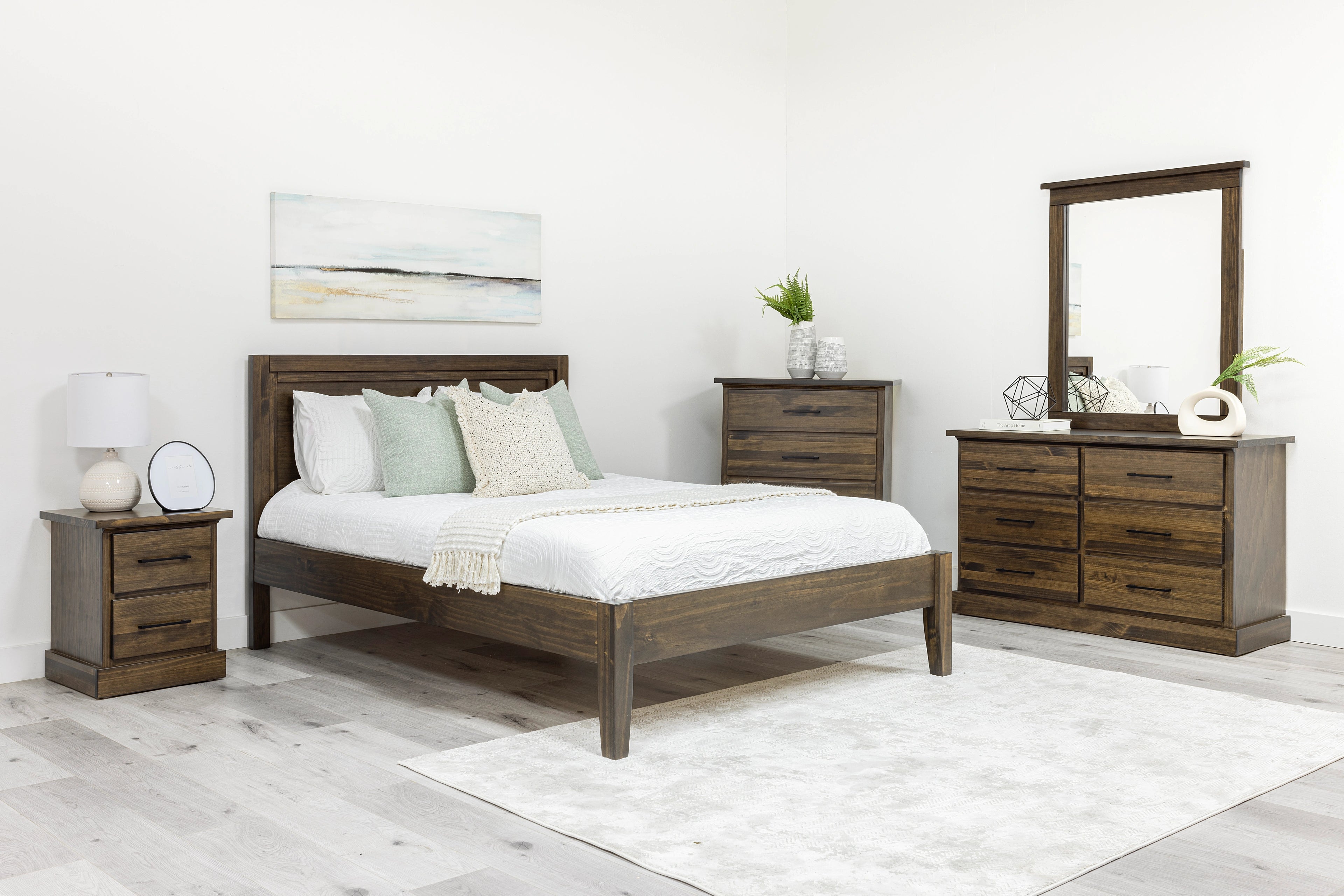 Vera Panel Bed | Made In Canada