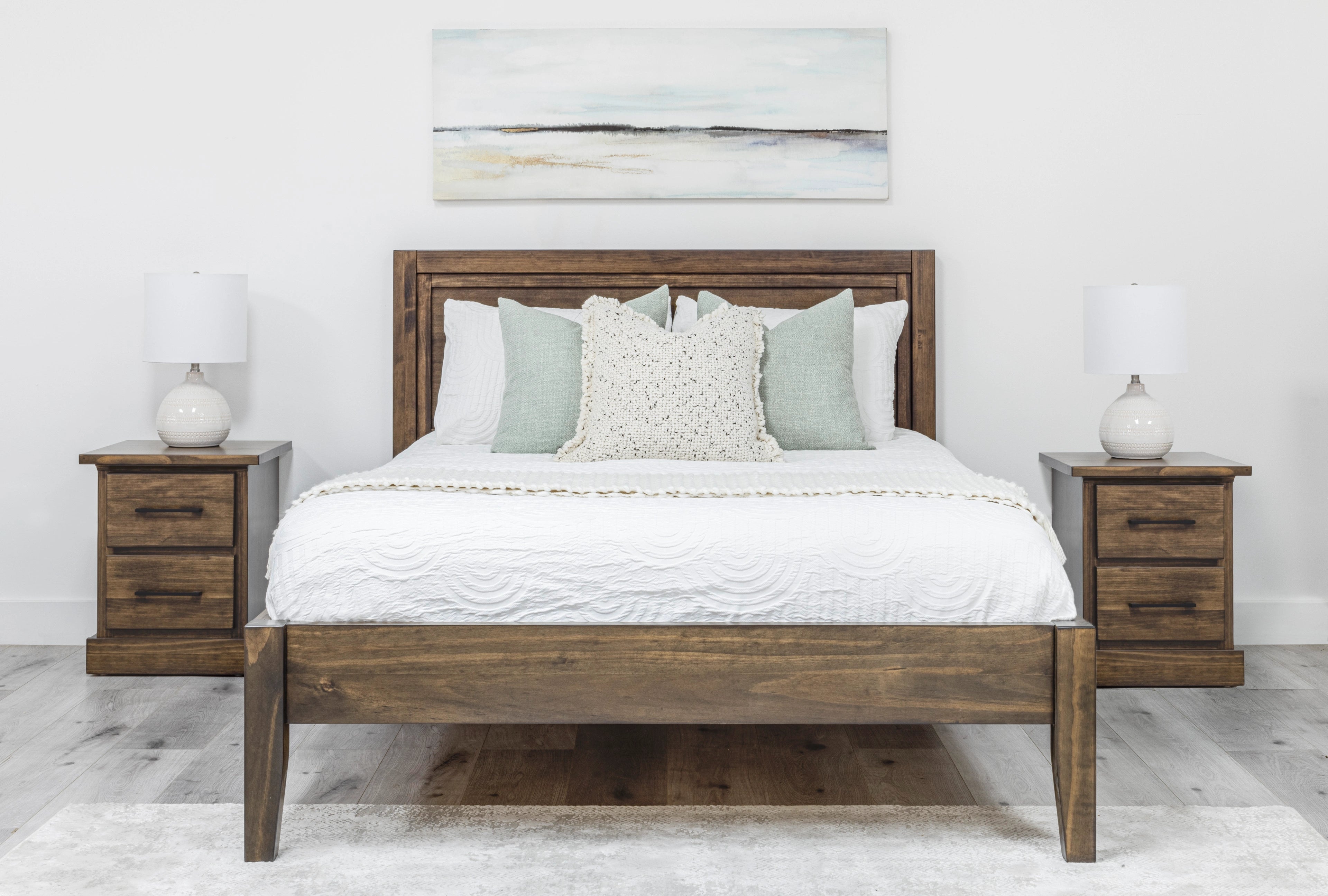 Vera Panel Bed | Made In Canada