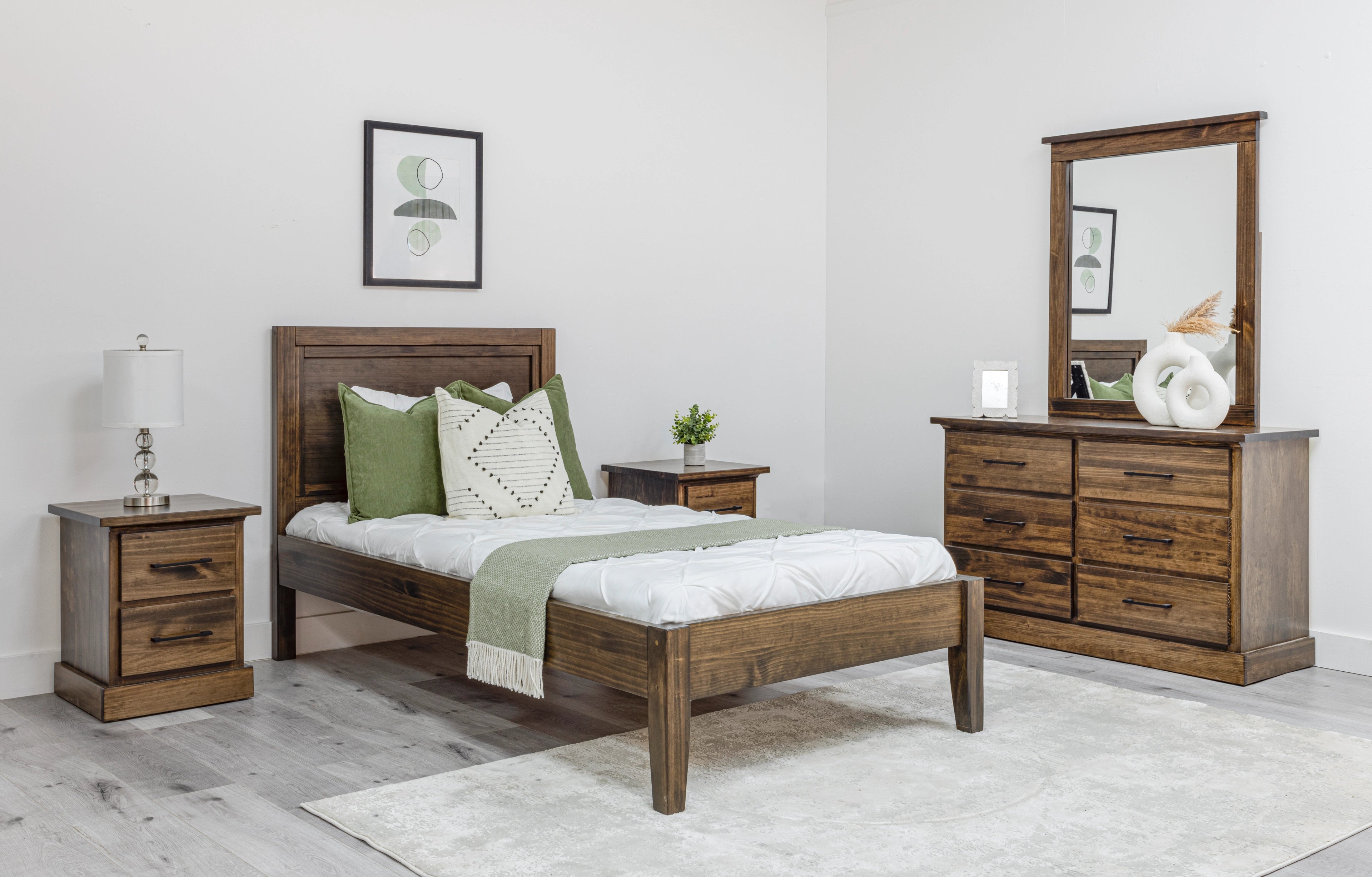 Vera Panel Bed | Made In Canada