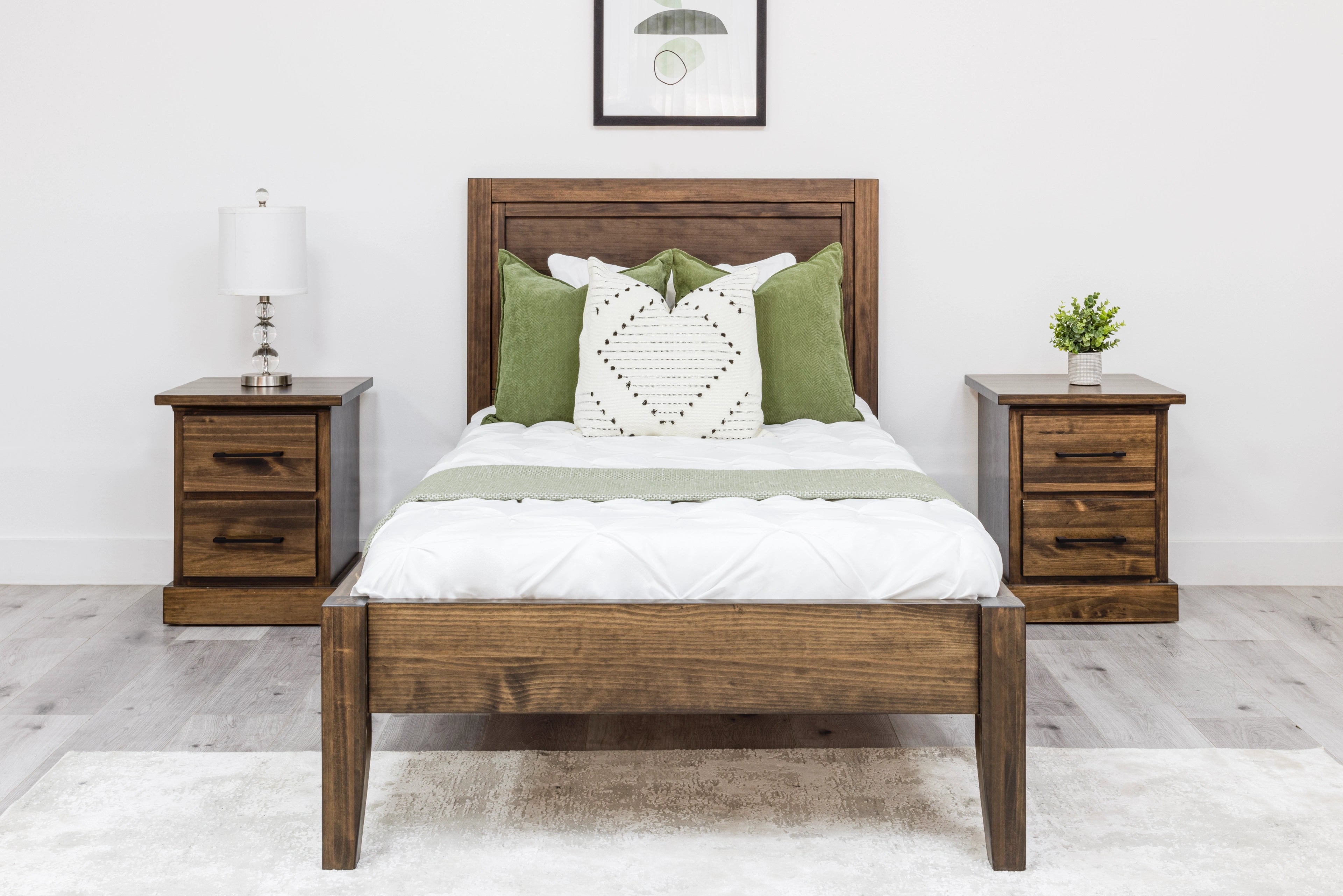 Vera Panel Bed | Made In Canada