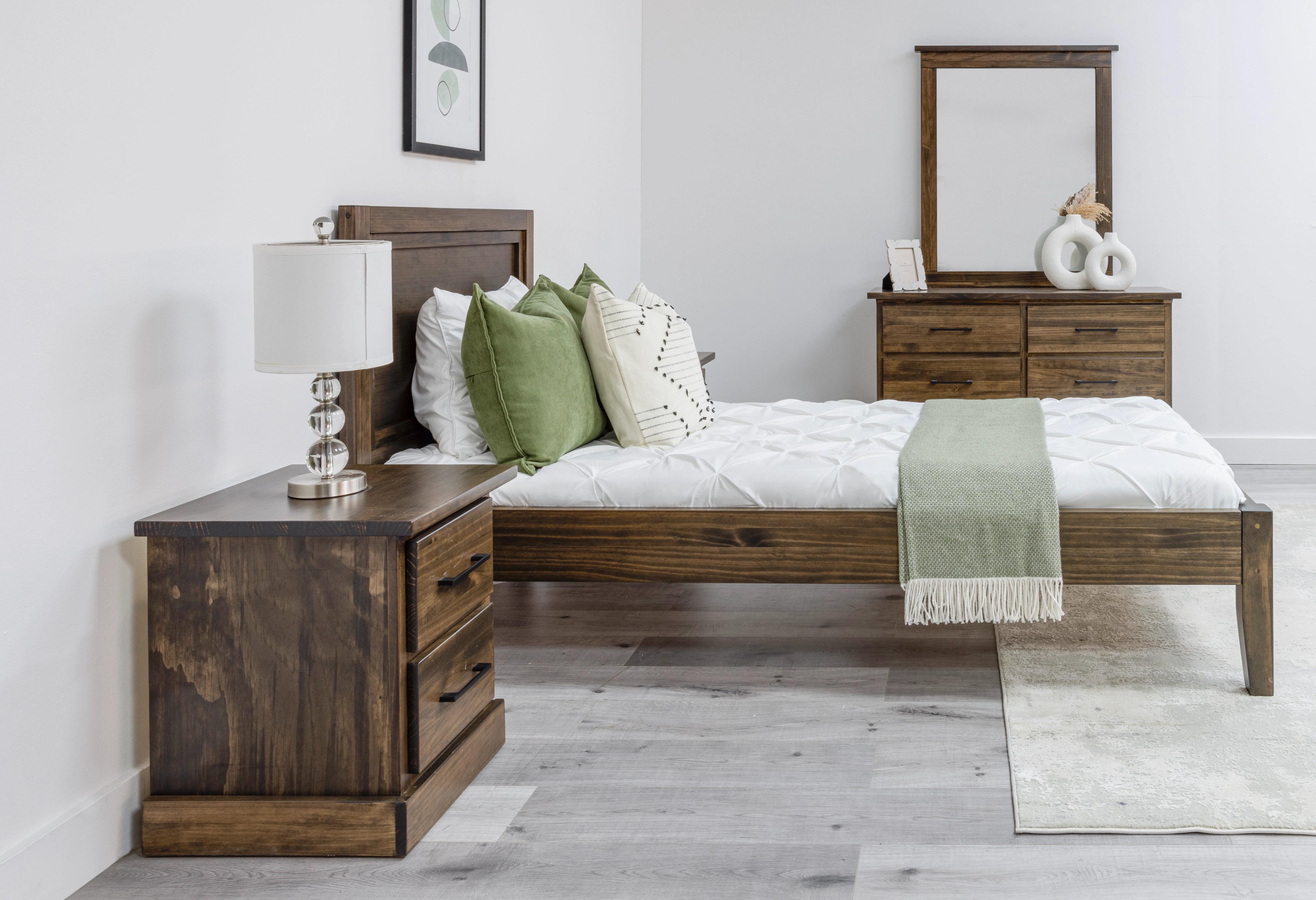 Vera Panel Bed | Made In Canada